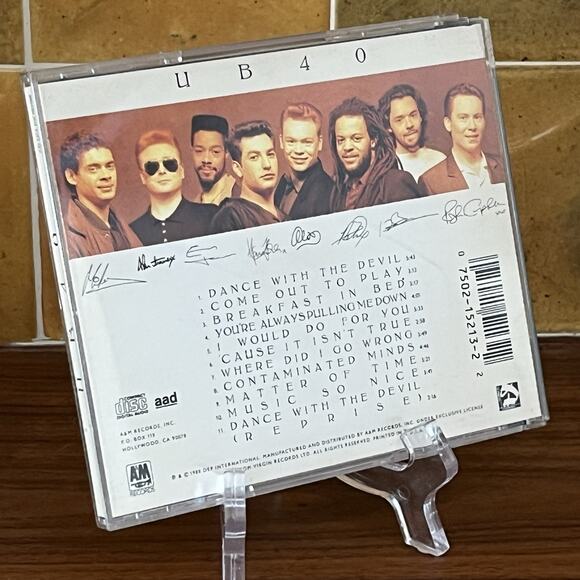 UB40 Self-Titled CD 1988 A&M Records - Picture 10 of 11